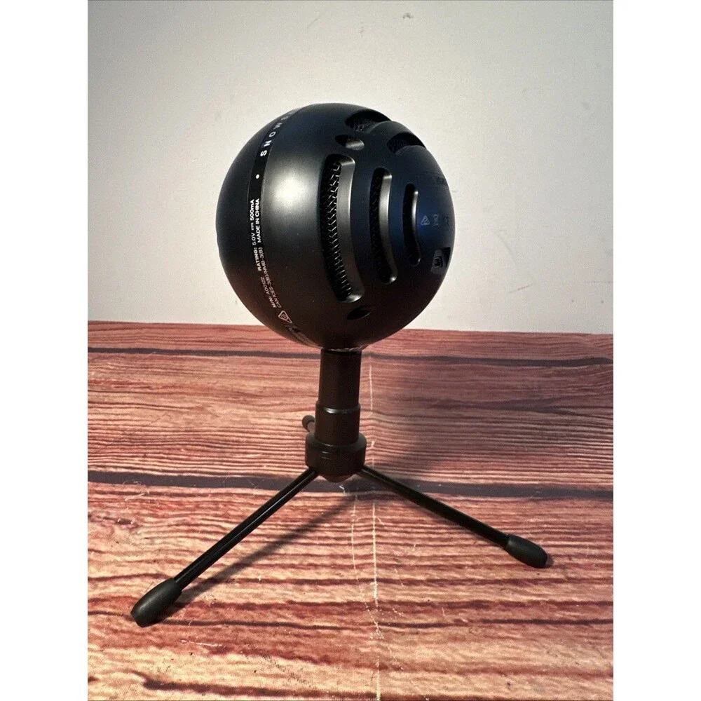 Blue Snowball ICE USB Microphone for Recording & Streaming on PC & Mac - Black